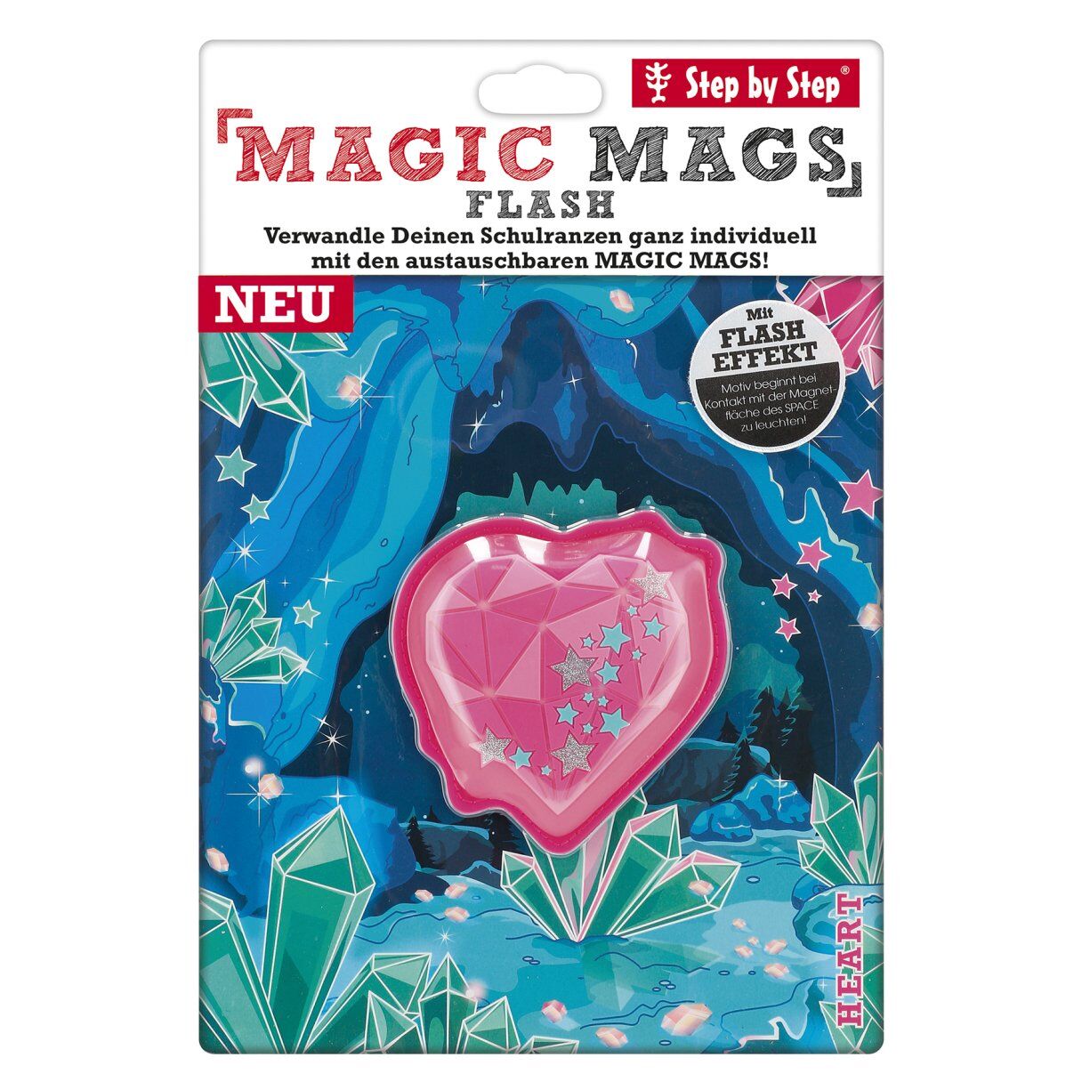 Step by Step MAGIC MAGS FLASH "Heart Baila"