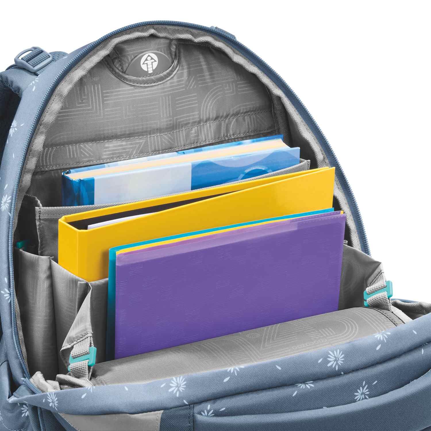 coocazoo Schulrucksack PORTER, Bloomy Daisy