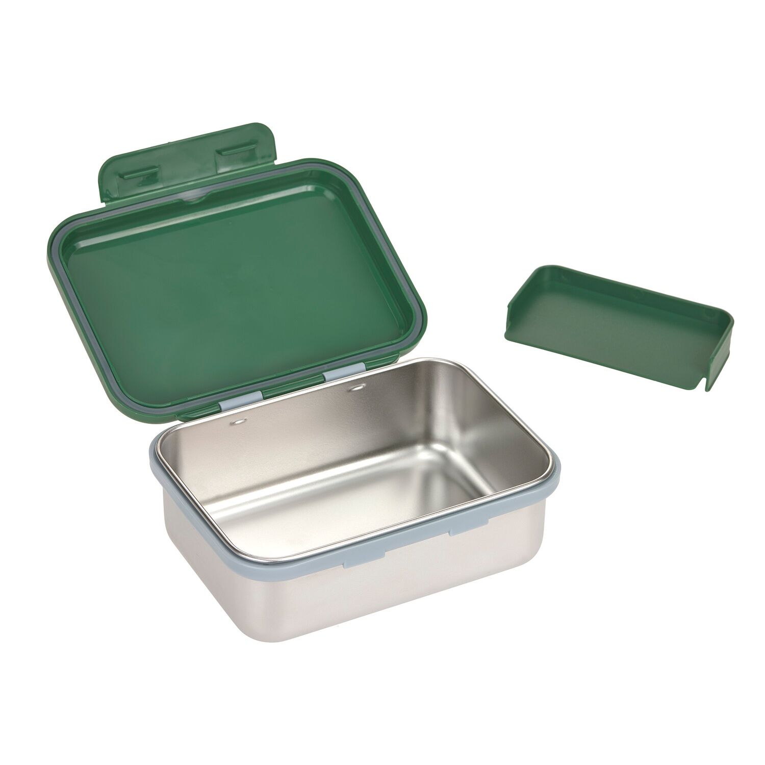Lässig Brotdose Kinder - Edelstahl Lunchbox, Happy Fruits Lemon