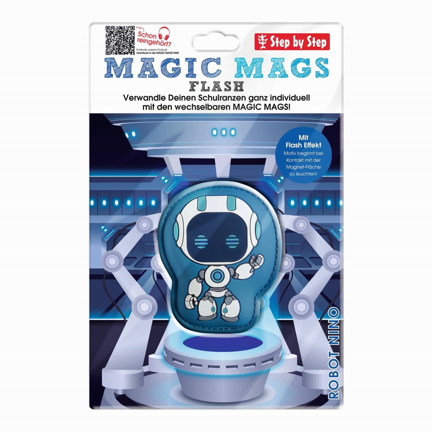Step by Step MAGIC MAGS FLASH "Robot Nino"