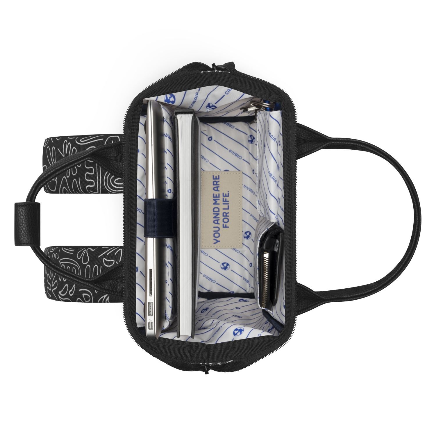 CABAIA Adventurer AMIENS Oxford Rucksack Small Black
