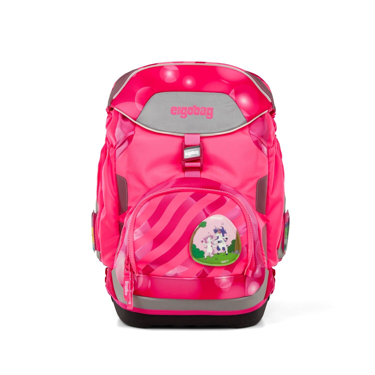 ergobag pack Schulrucksack-Set Neo KuntBärbuntes Einhorn