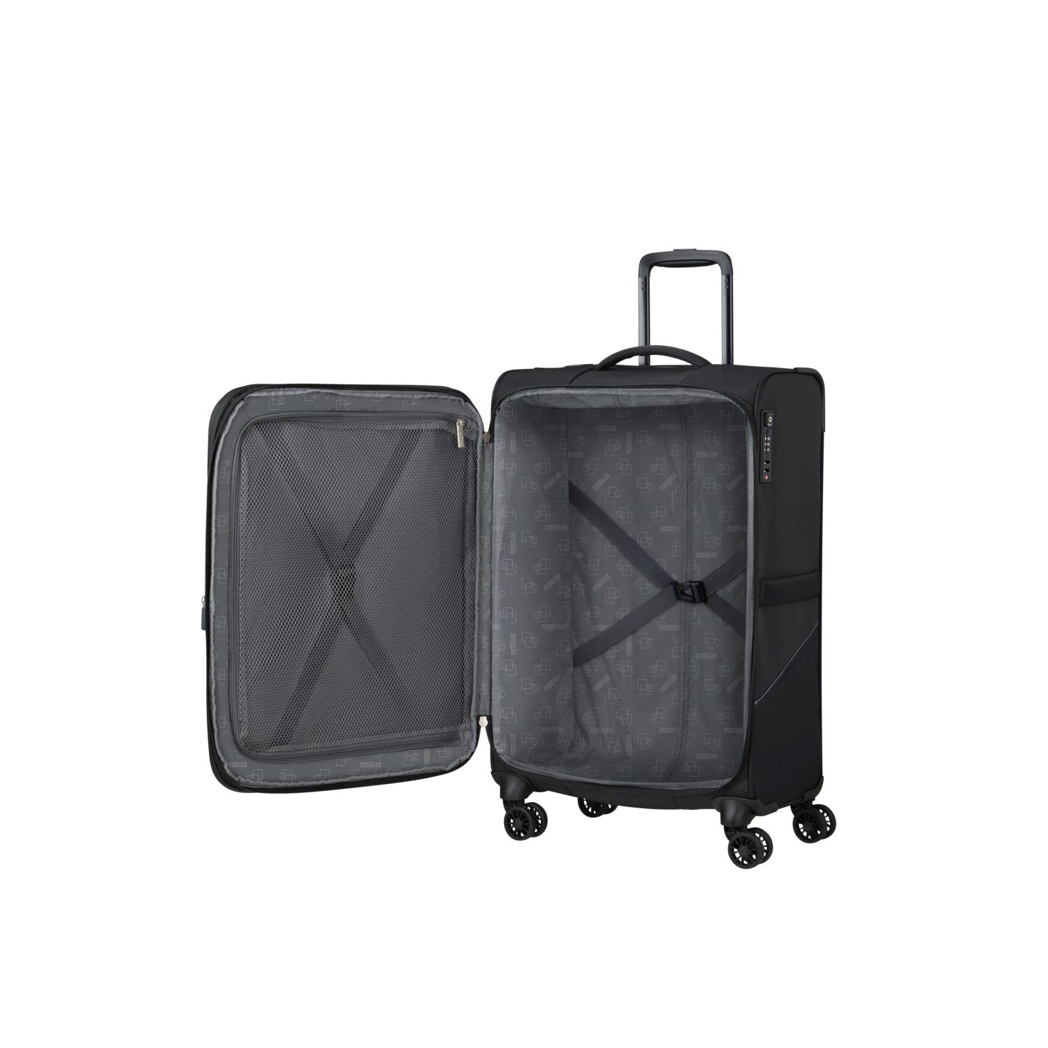 American Tourister Koffer SUMMERRIDE SPINNER M EXP BLACK