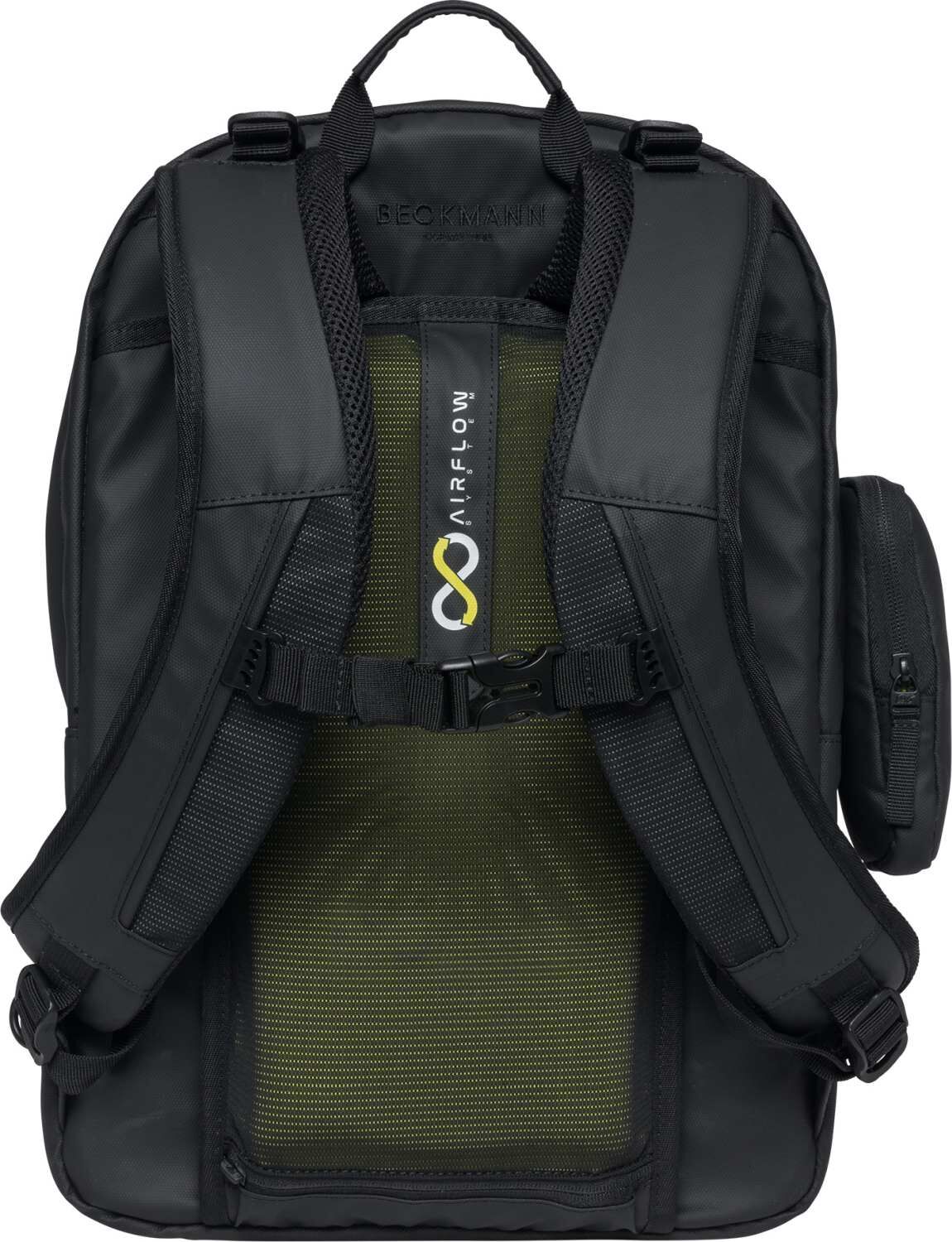 Beckmann Schulrucksack Sport Air Black Coated