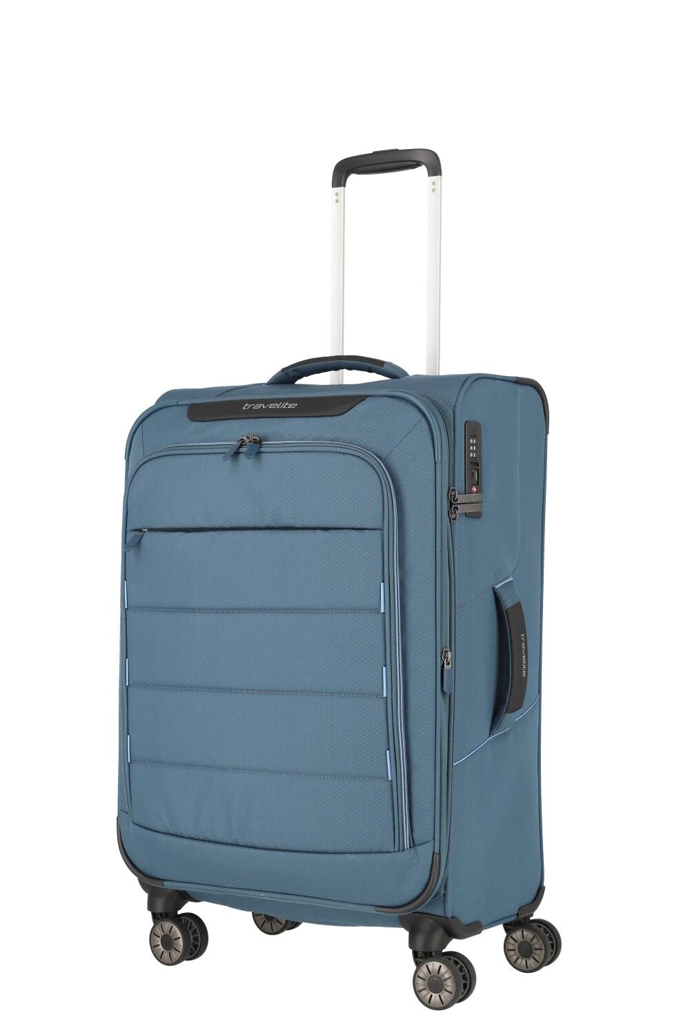 Travelite Koffer SKAII 4w Trolley M, Panoramablau