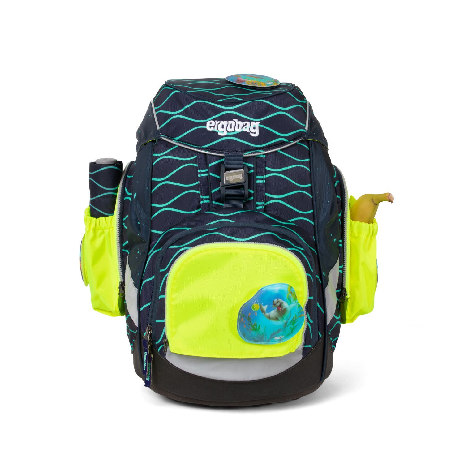 ergobag Fluo Seitentaschen gelb