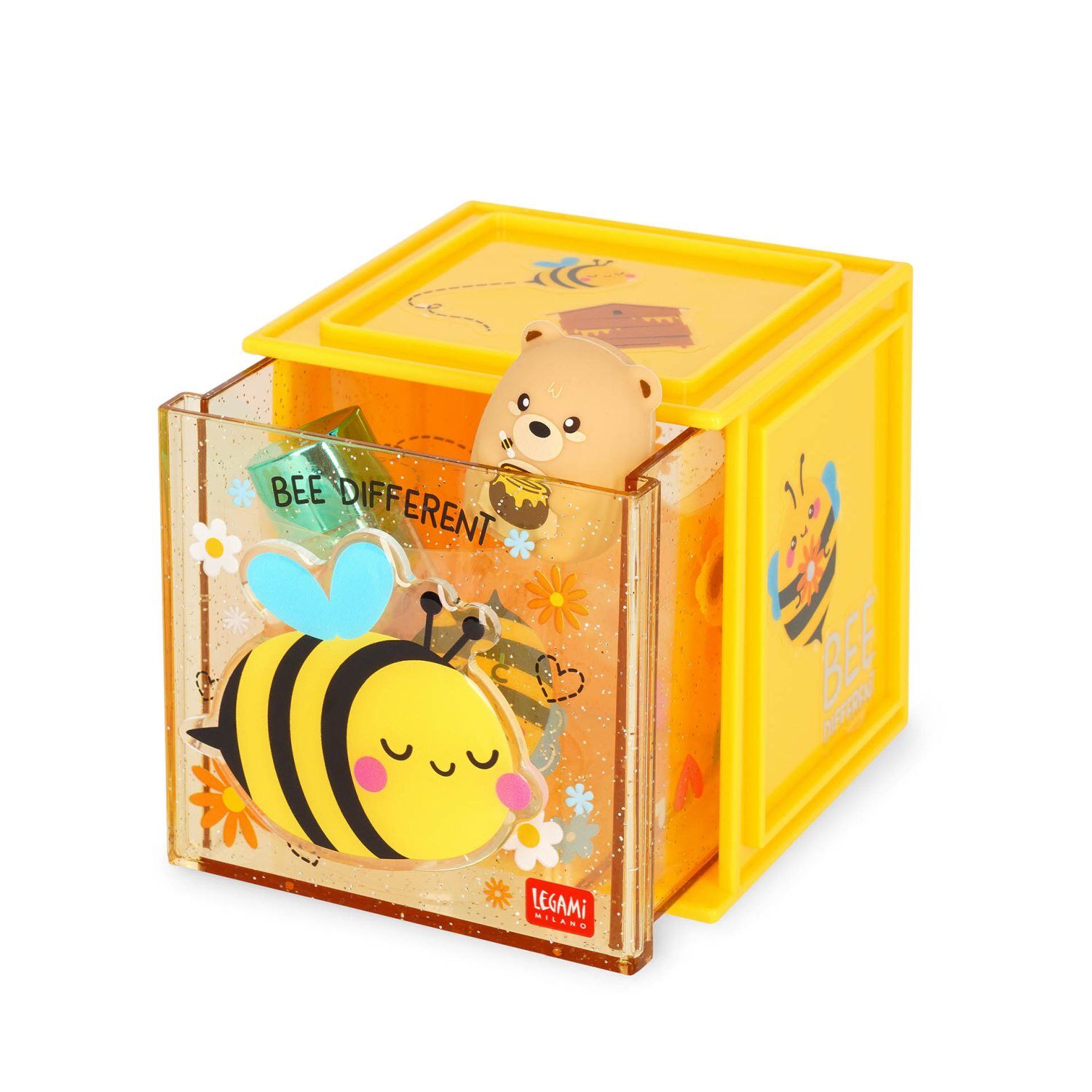 Legami Schreibtisch Organizer - CUTIE CUBE - BEE