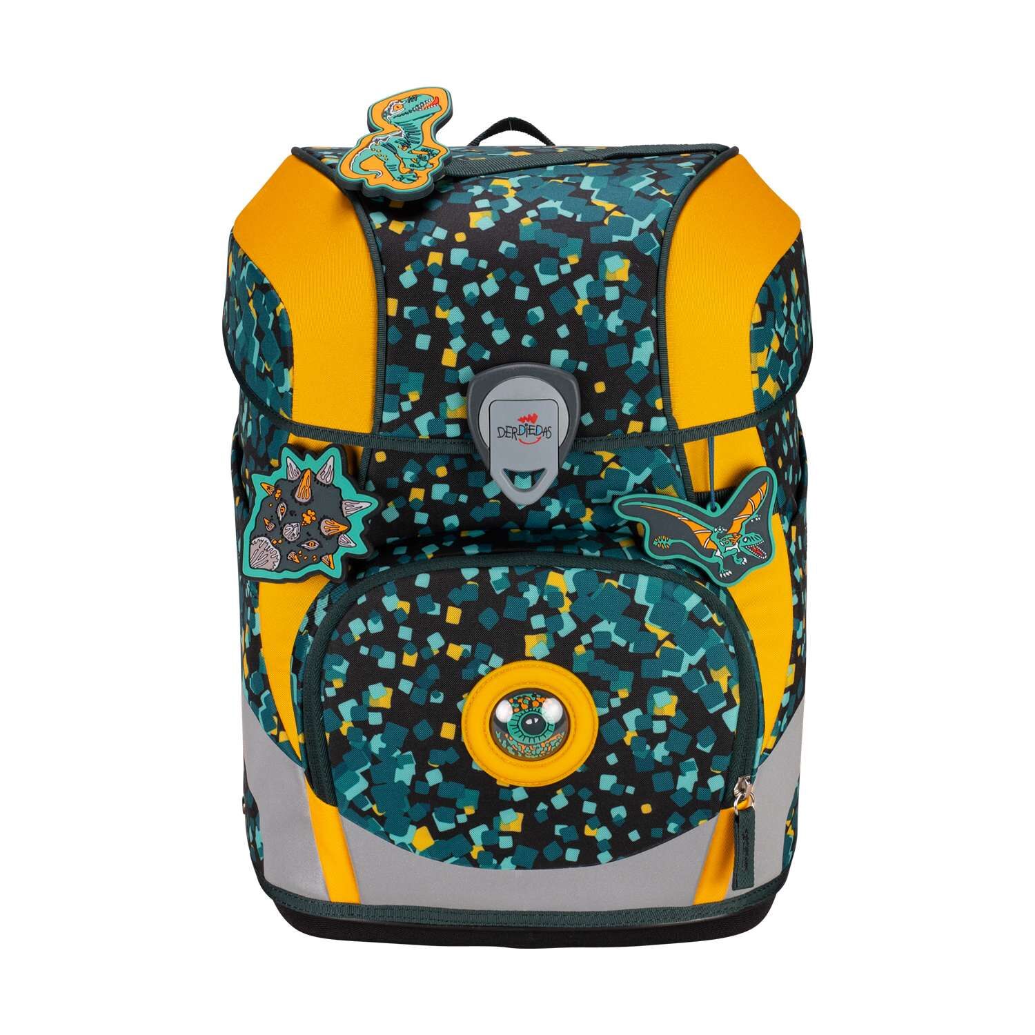 DerDieDas ErgoFlex Tiny Schulranzenset 5 teilig Dino Time