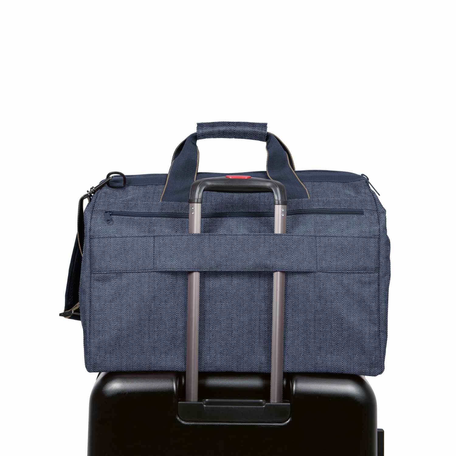 reisenthel Reisetasche allrounder L pocket herringbone dark blue