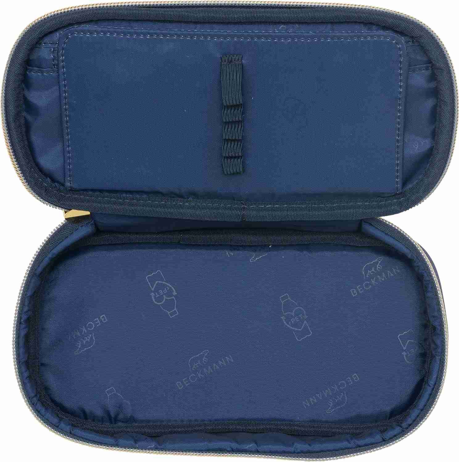 Beckmann Sport Junior Ovales Schlamperetui Blue Bow