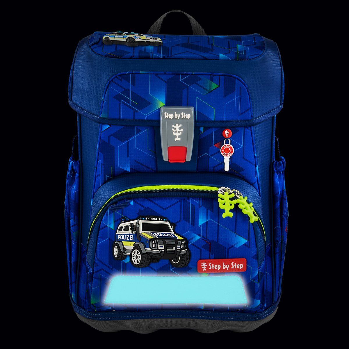 Step by Step CLOUD Schulranzen-Set "Police Truck Charly", 5-teilig