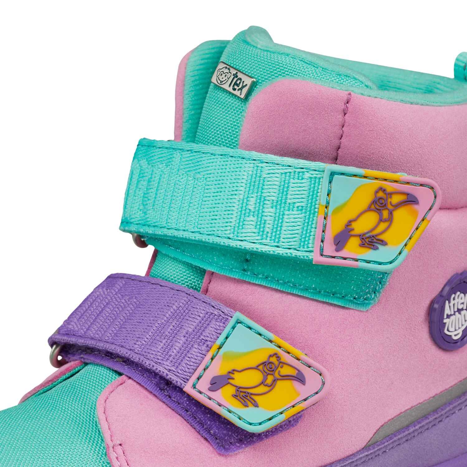 Affenzahn Winterstiefel Comfy Vegan Kreativ Tukan Größe 26