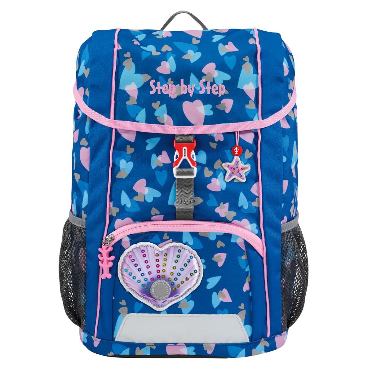 Step by Step KID REFLECT Rucksack-Set "Seashell Pearl", 3-teilig