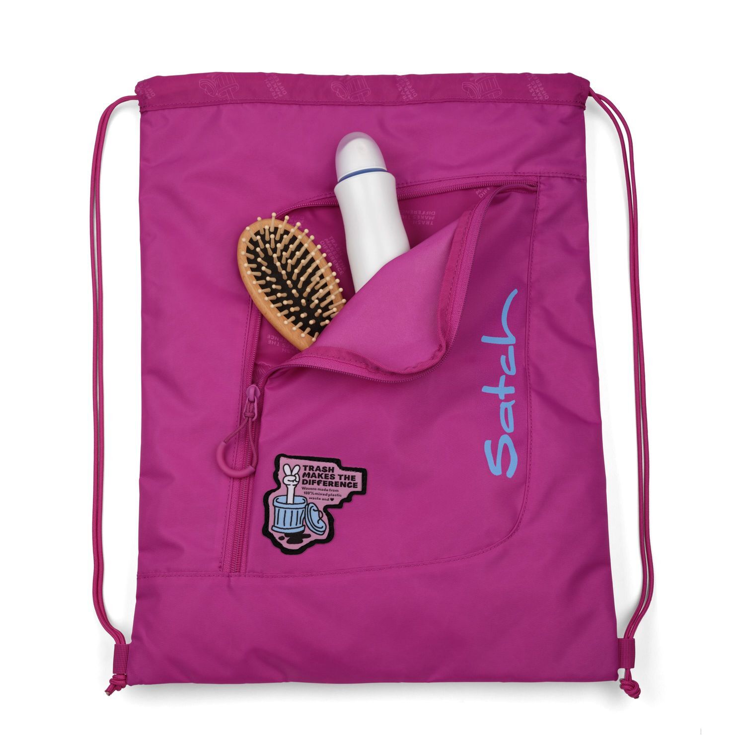 Satch pack Schulrucksack Set Fearless Pink