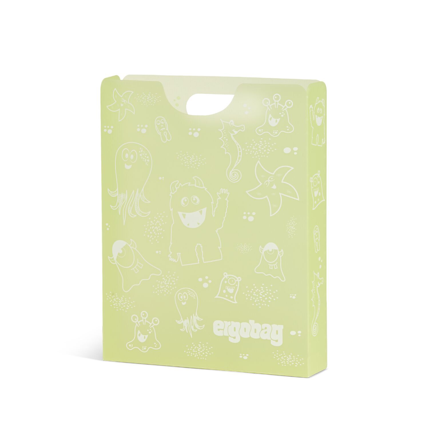 ergobag Heftebox inkl. Tragegriff Gelb