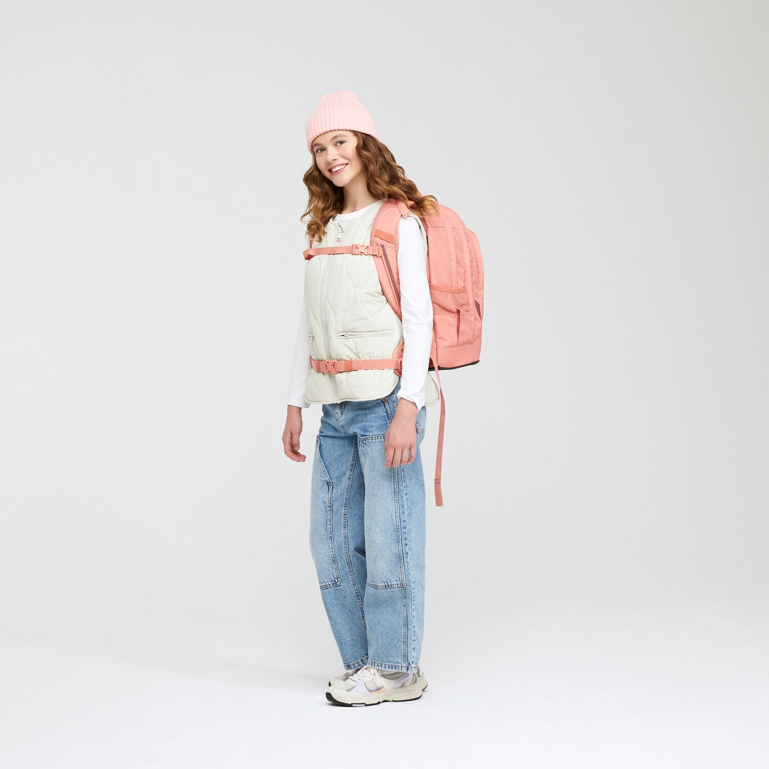 Satch pack Schulrucksack Nordic Coral