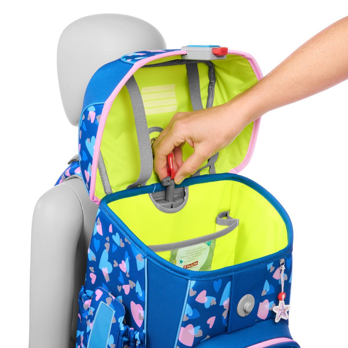 Step by Step CLOUD REFLECT Schulranzen-Set "Seashell Pearl", 5-teilig