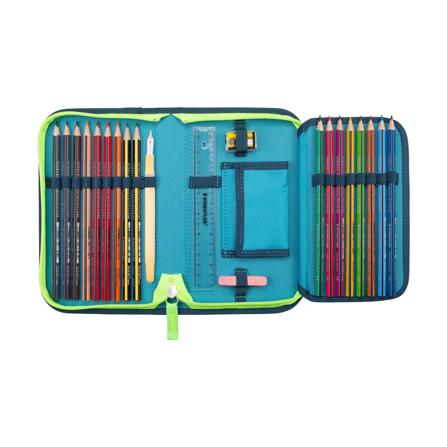 DerDieDas ErgoFlex Tiny Schulranzenset 5 teilig Magic Light