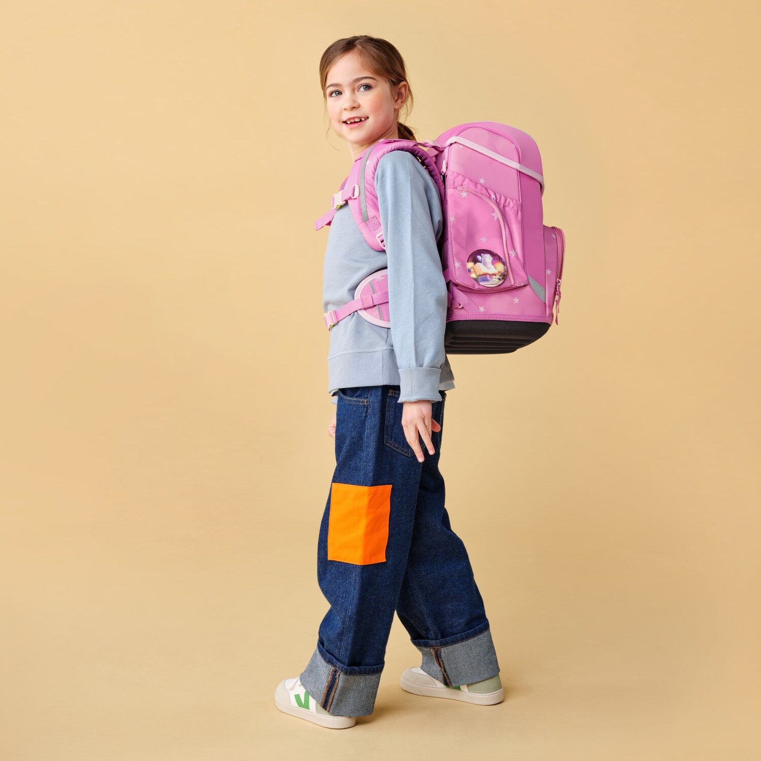 ergobag cubo Schulranzen-Set WolkenzauBär
