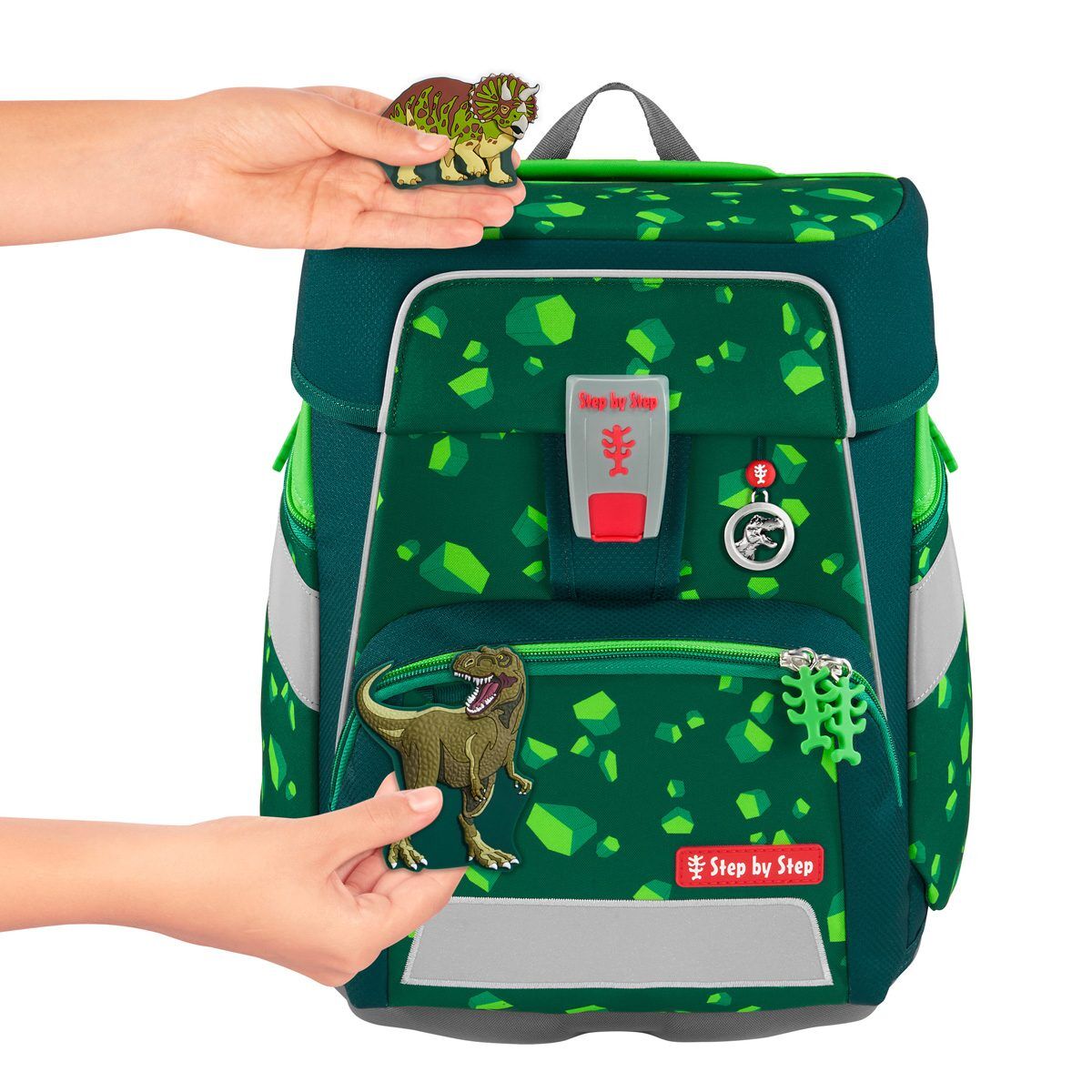 Step by Step SPACE Schulranzen-Set "Dino Targo", 5-teilig