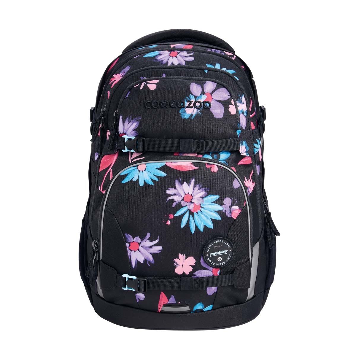 coocazoo Schulrucksack PORTER, Floral Artnight