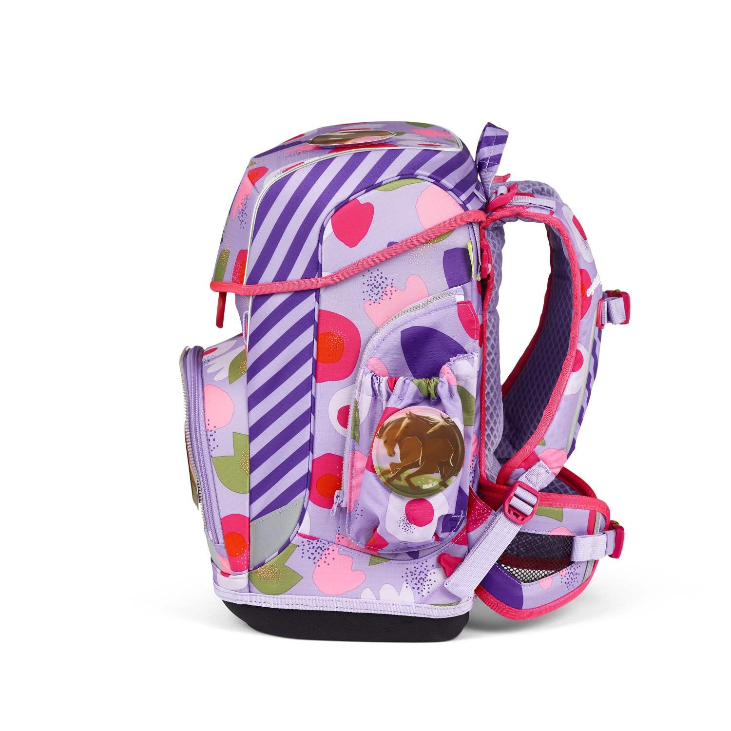 ergobag cubo Schulranzen-Set BlütenzauBär