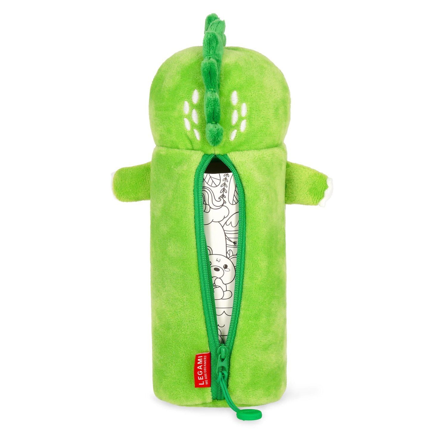 Legami Plüsch Federmäppchen - SUPER SOFT - DINO