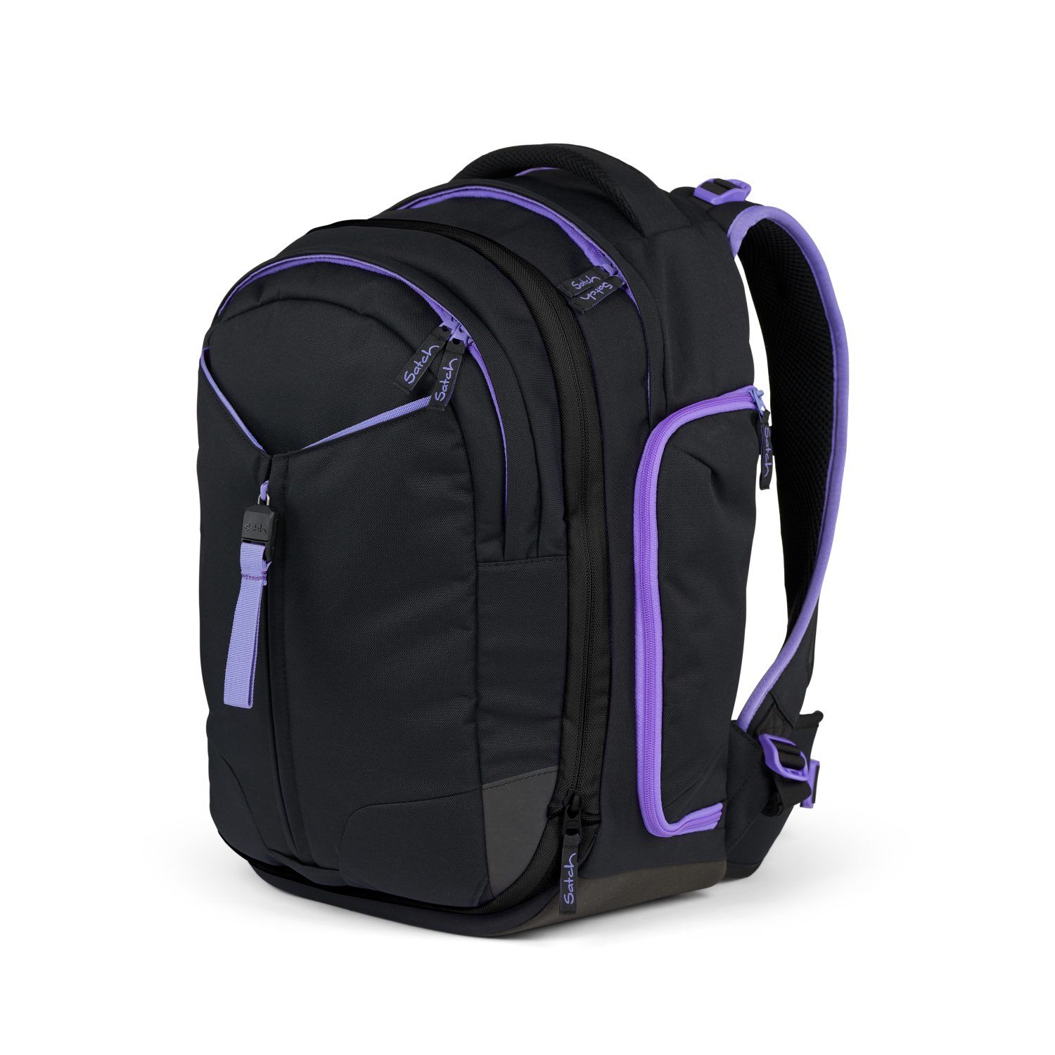 Satch match Schulrucksack Purple Phantom