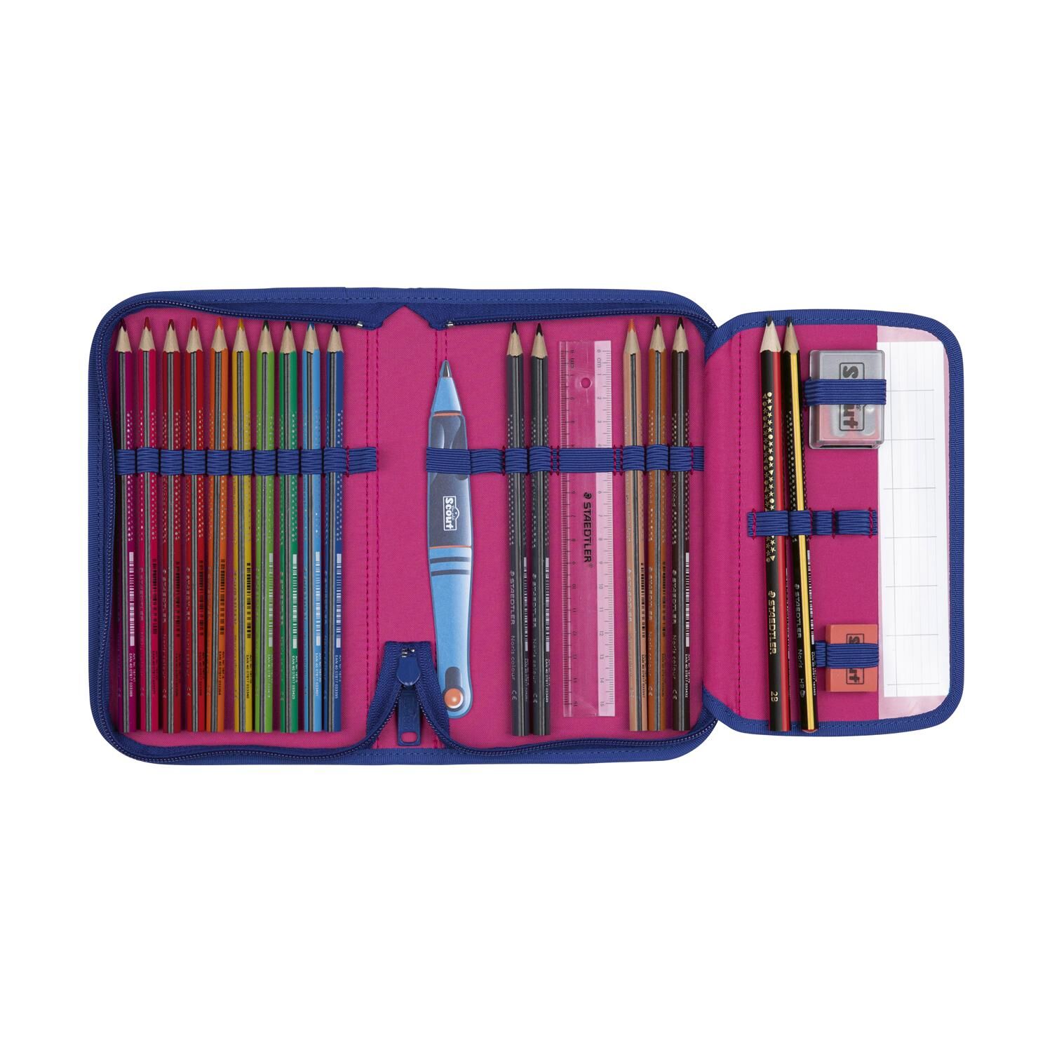 Scout Neo Schulranzen-Set 4 teilig LED Sparkling Dream