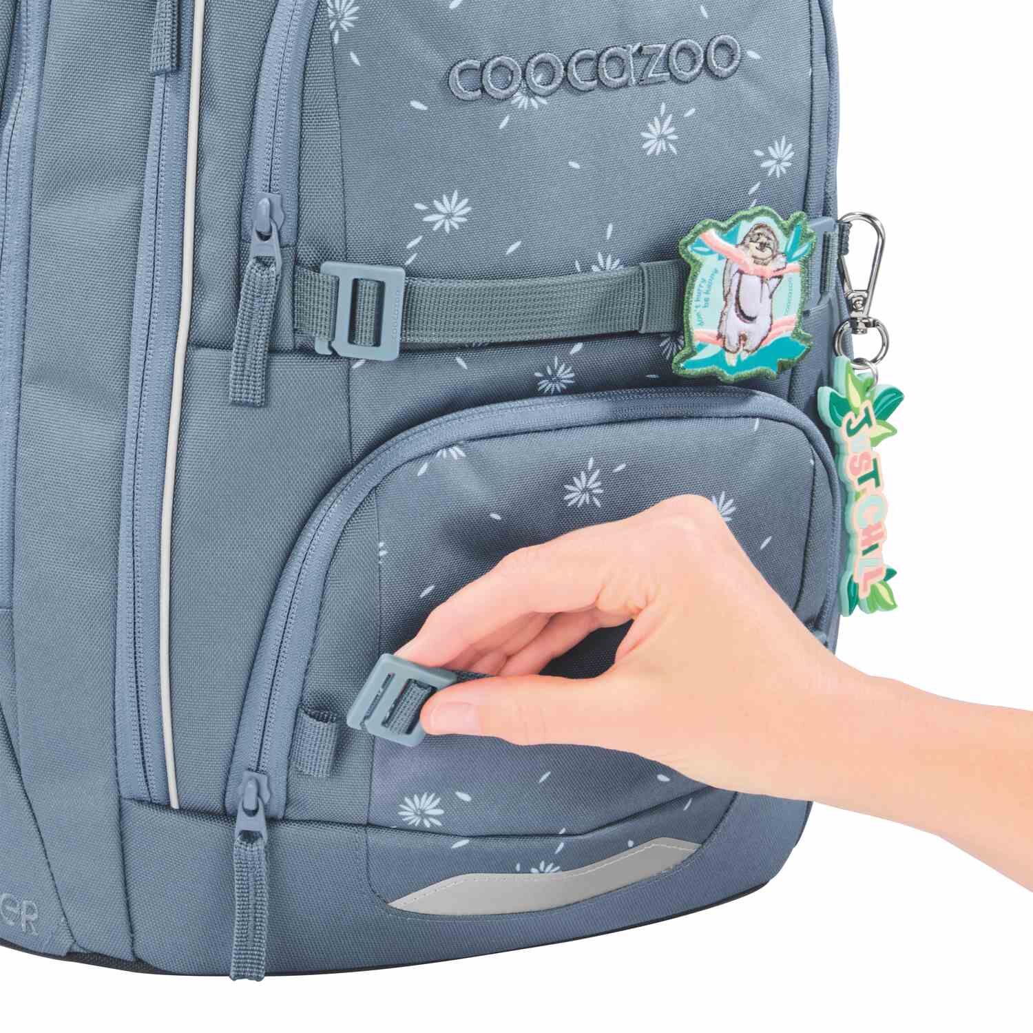 coocazoo Schulrucksack PORTER, Bloomy Daisy