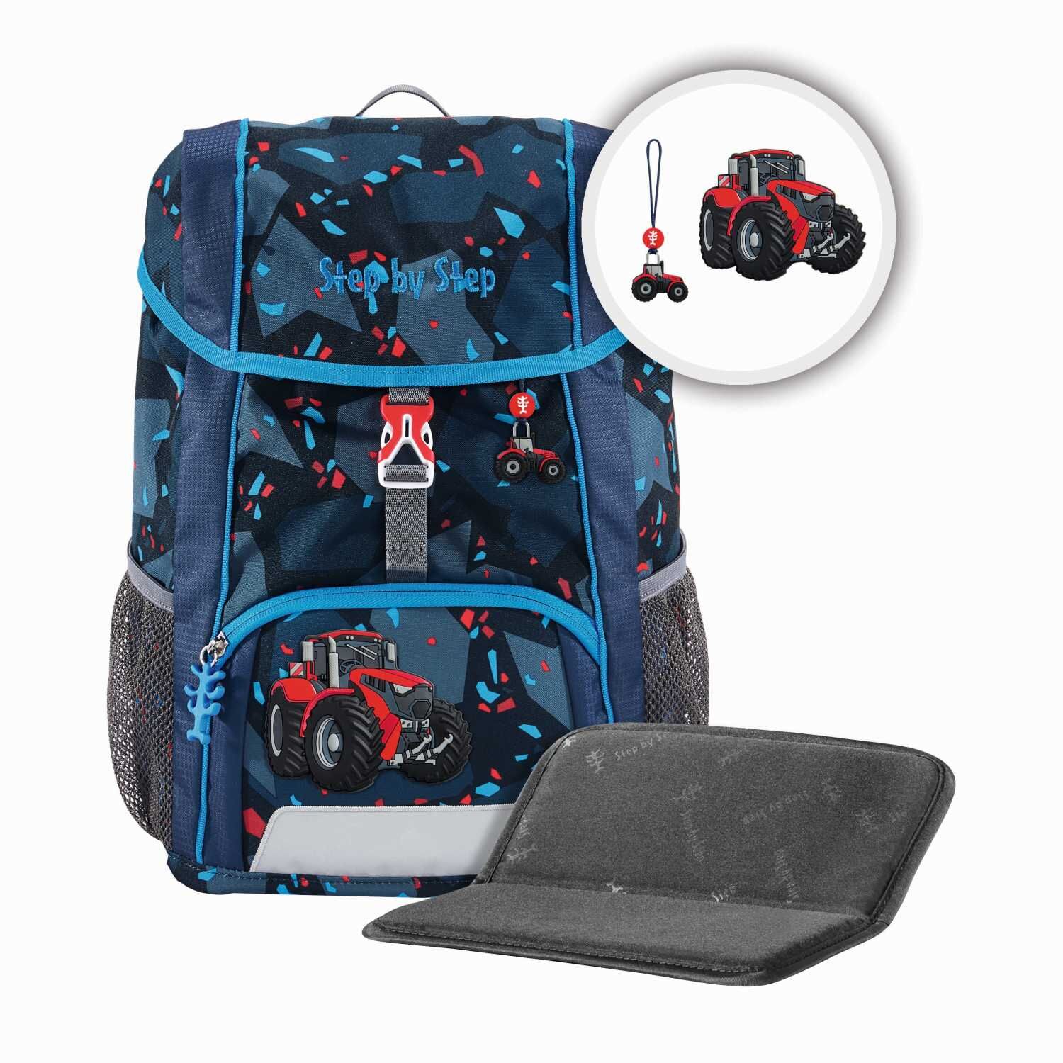 Step by Step Junior KID Rucksack-Set "Tractor Freddy", 3-teilig