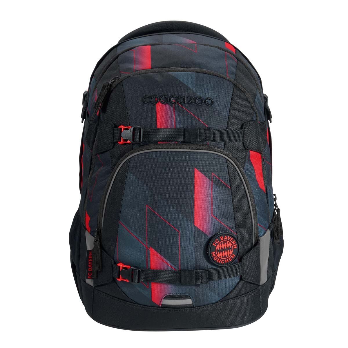 coocazoo Schulrucksack-Set MATE FC Bayern, Stern des Südens, 2-tlg.