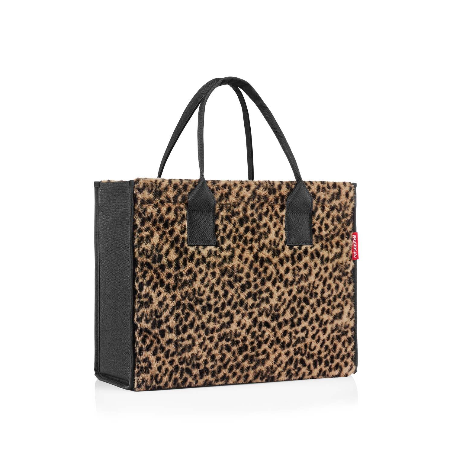 reisenthel daily shopper leo fake fur