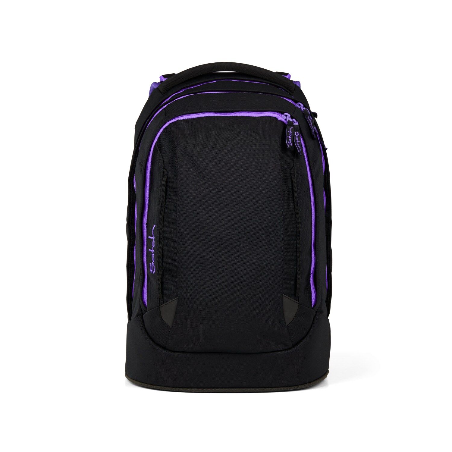 Satch pack Schulrucksack Purple Phantom schwarz
