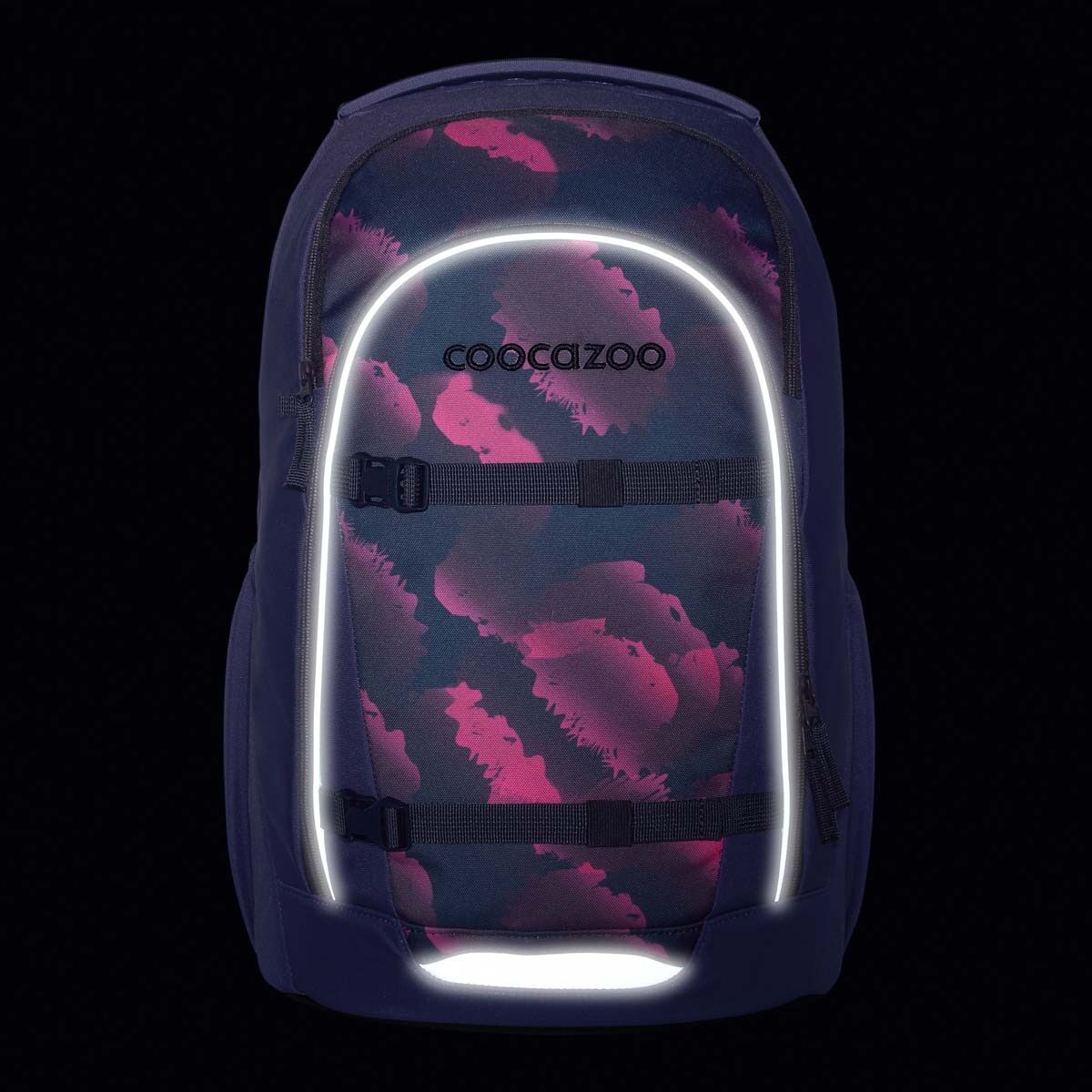 coocazoo Schulrucksack EVERY, Berry Marble