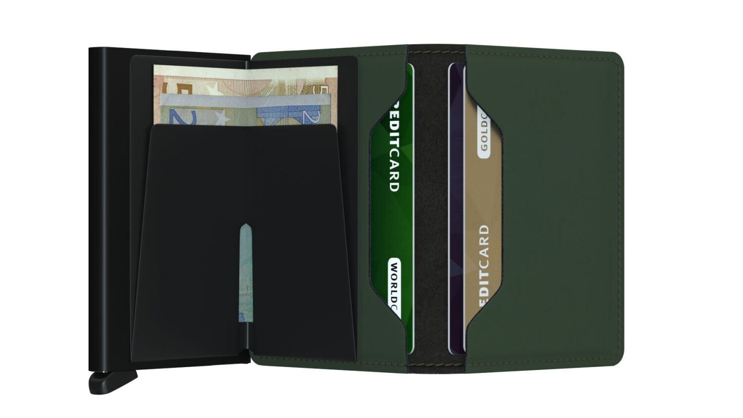 Secrid Slimwallet Matte Green-Black