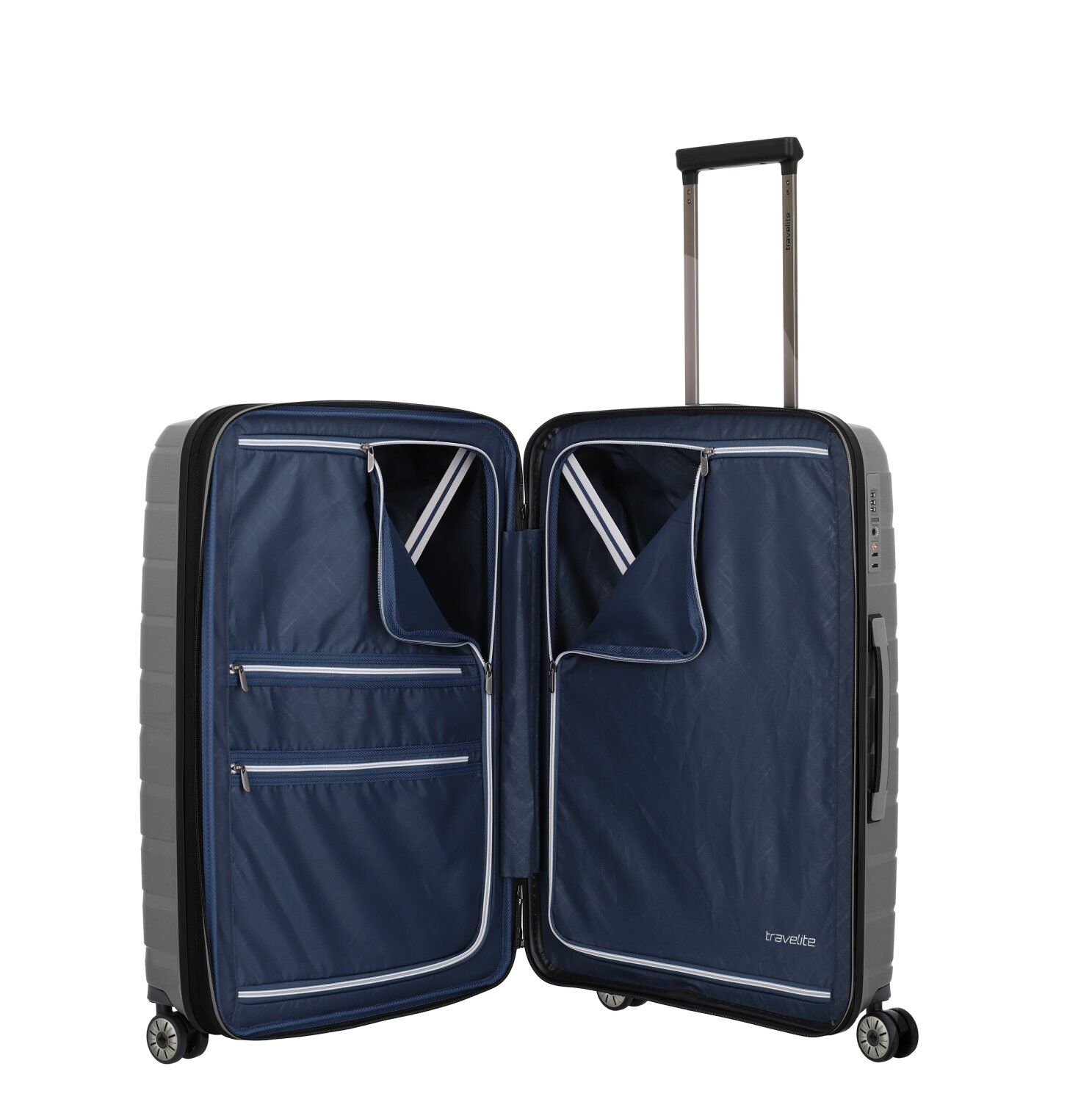 Travelite Koffer AIR BASE 4w Trolley M, Anthrazit