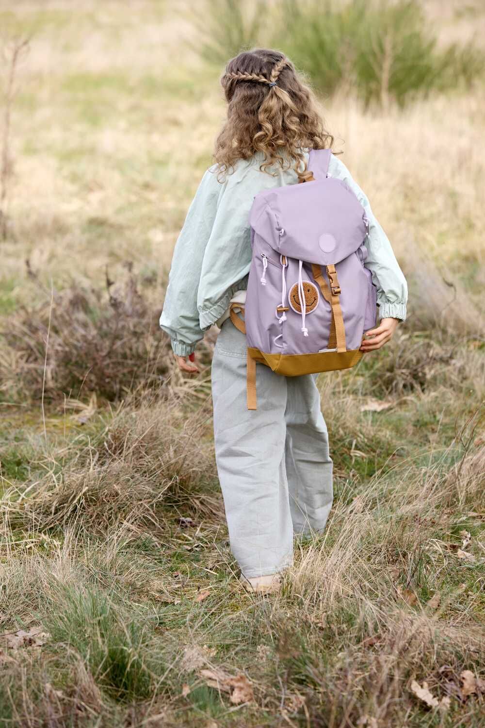 Lässig Kinderrucksack - Big Outdoor Backpack Little Gang, lilac