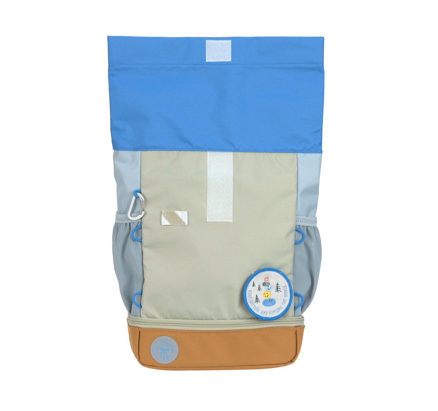 Lässig Kinderrucksack - Mini Rolltop Backpack Sunny Explorer, Grün Blau