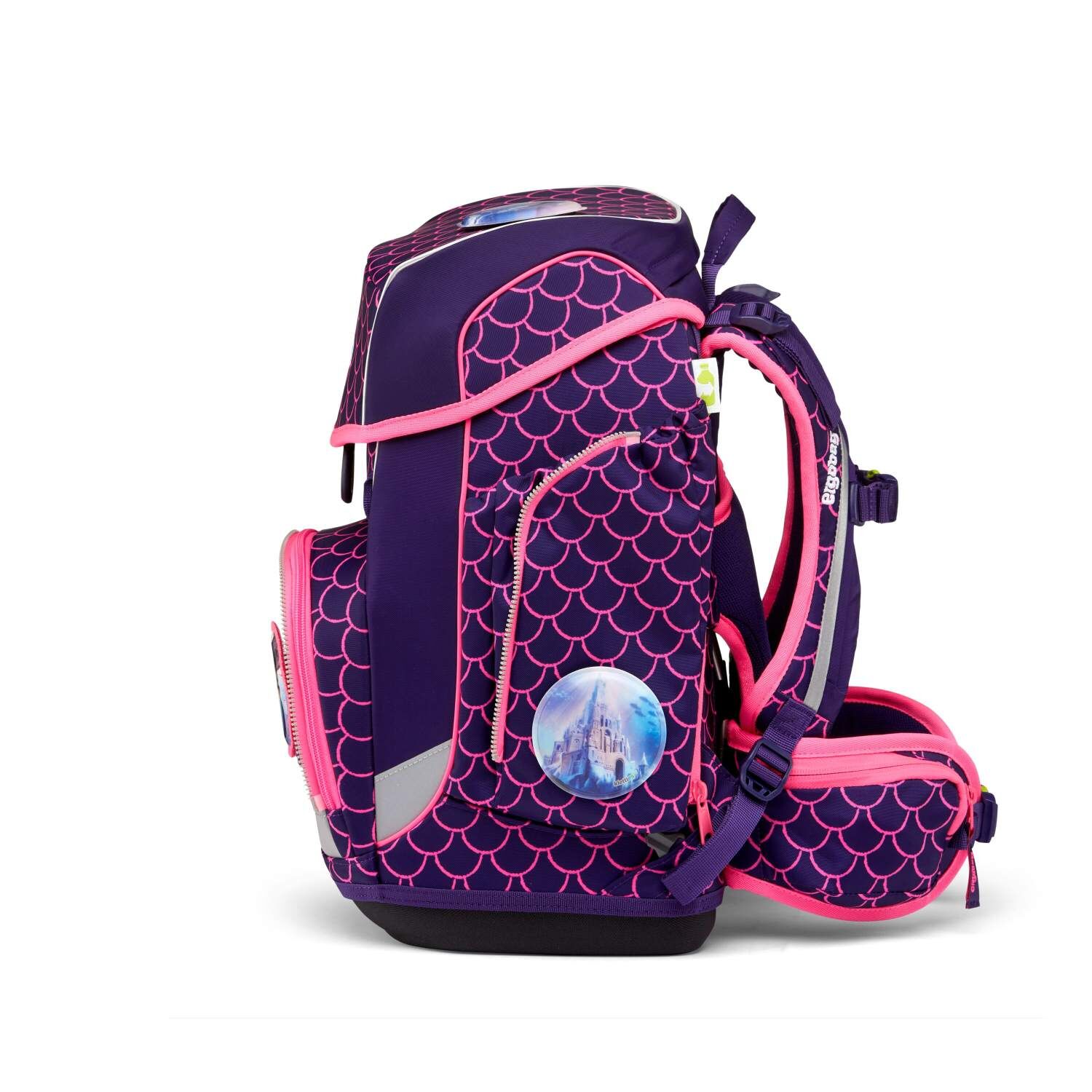 ergobag cubo Schulranzen-Set PerlentauchBär