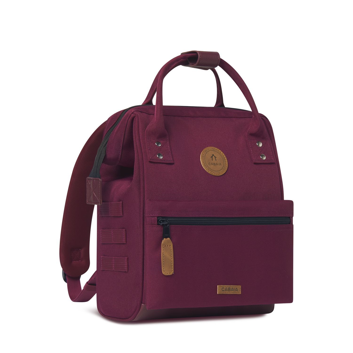 CABAIA Adventurer NICE Oxford Recycled Rucksack Small Bordeaux