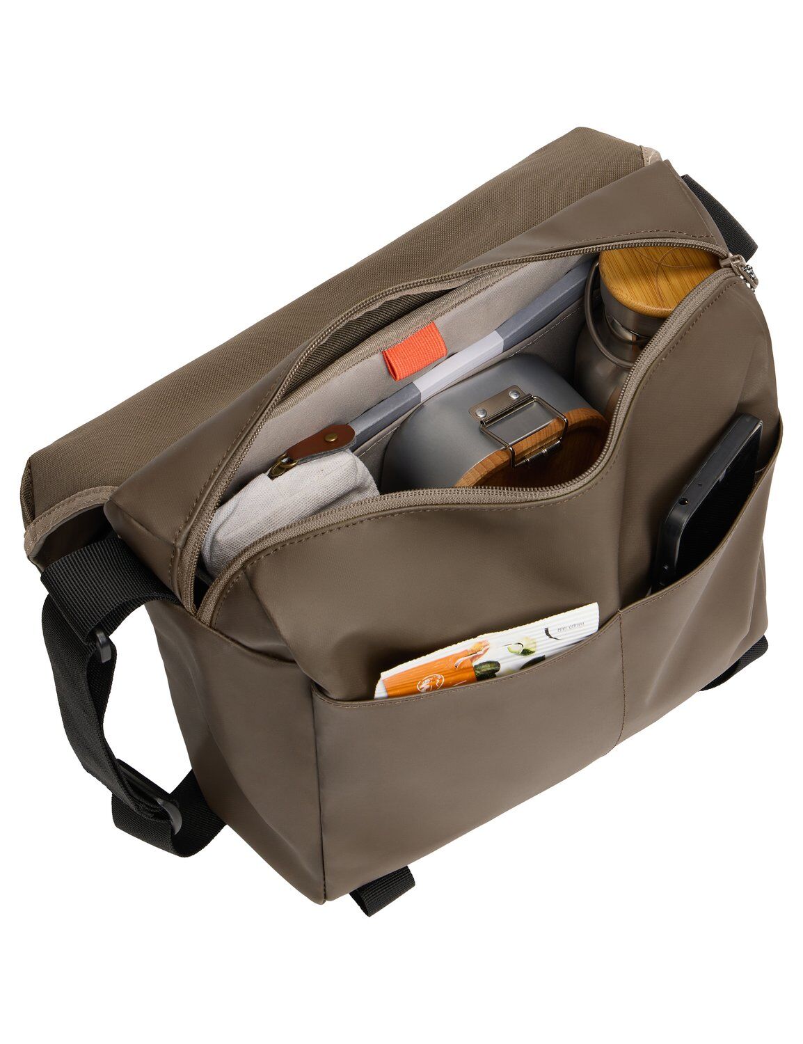Vaude Umhängetasche Mineo Messenger 9 deer brown