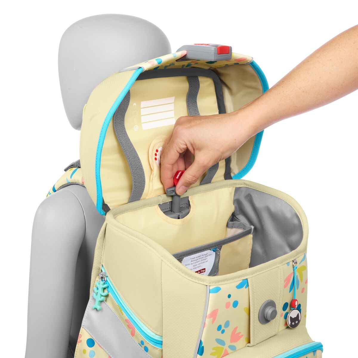 Step by Step SPACE Schulranzen-Set "Cat Lilly", 5-teilig