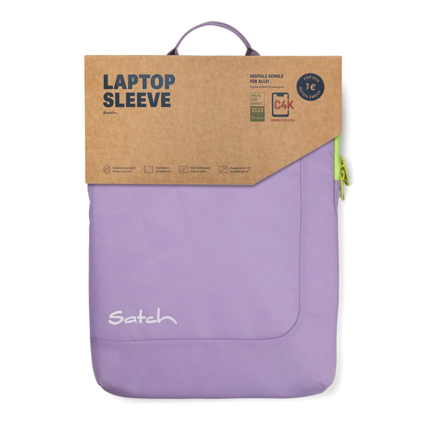 Satch Laptophülle light rose lila