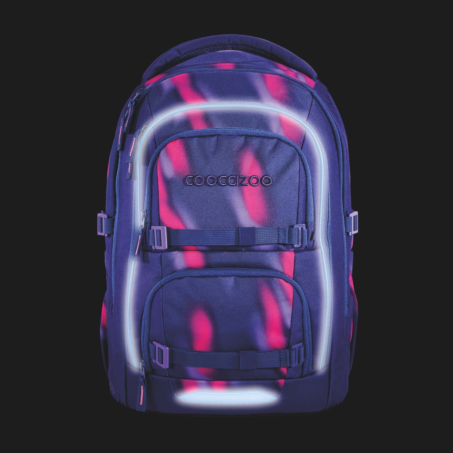 coocazoo Schulrucksack PORTER, Aurora Glow