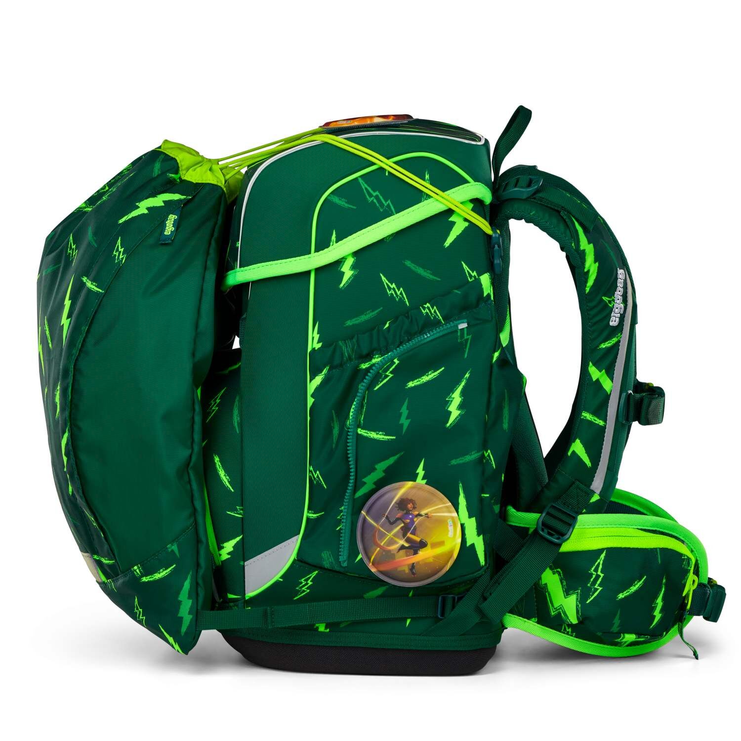 ergobag cubo Schulranzen-Set Bärtastisch