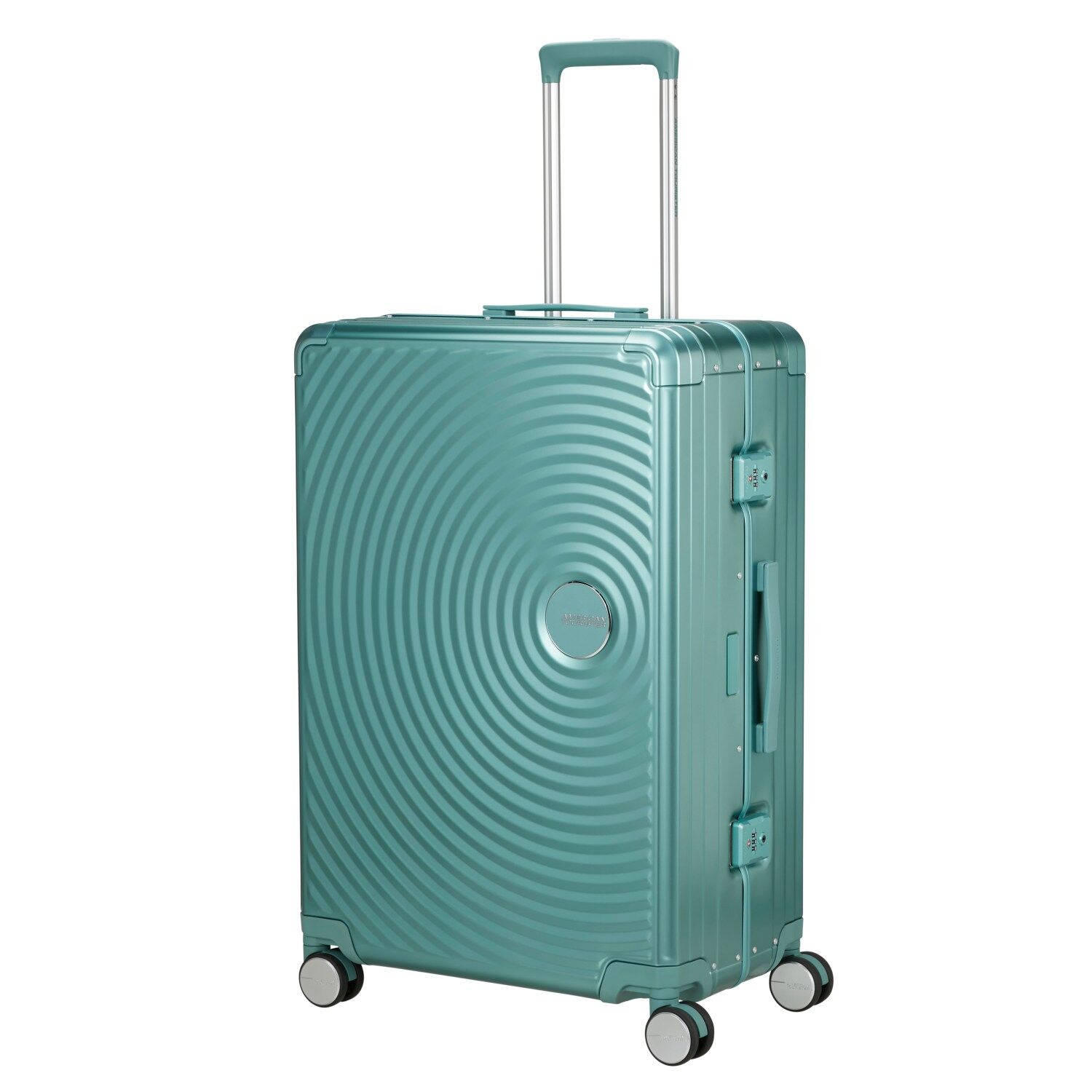 American Tourister Koffer SOUNDBOX ALU SPINNER 75/28 TSA DUSTY TURQUOISE