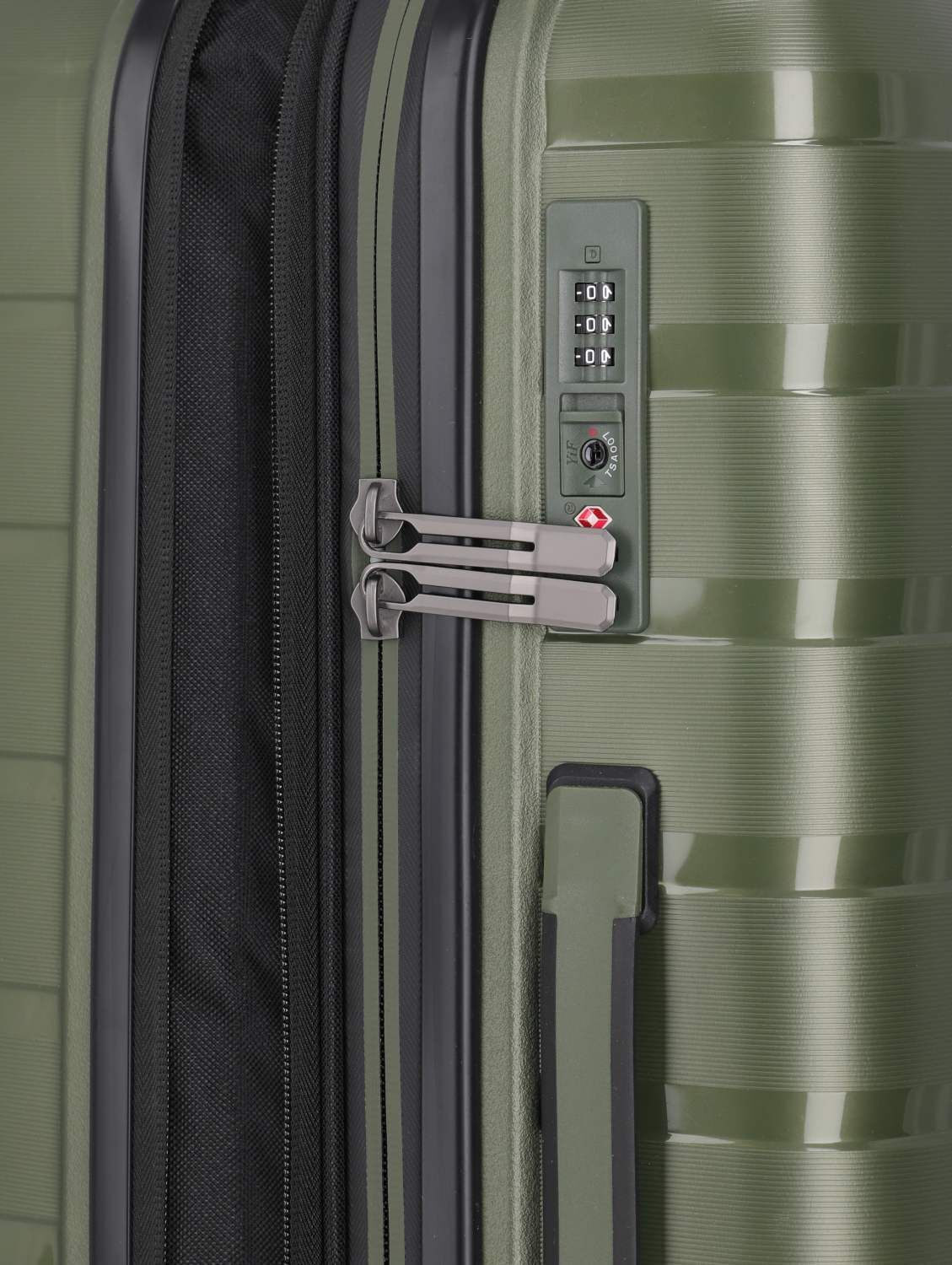 Travelite Koffer AIR BASE 4w Trolley M, Olive