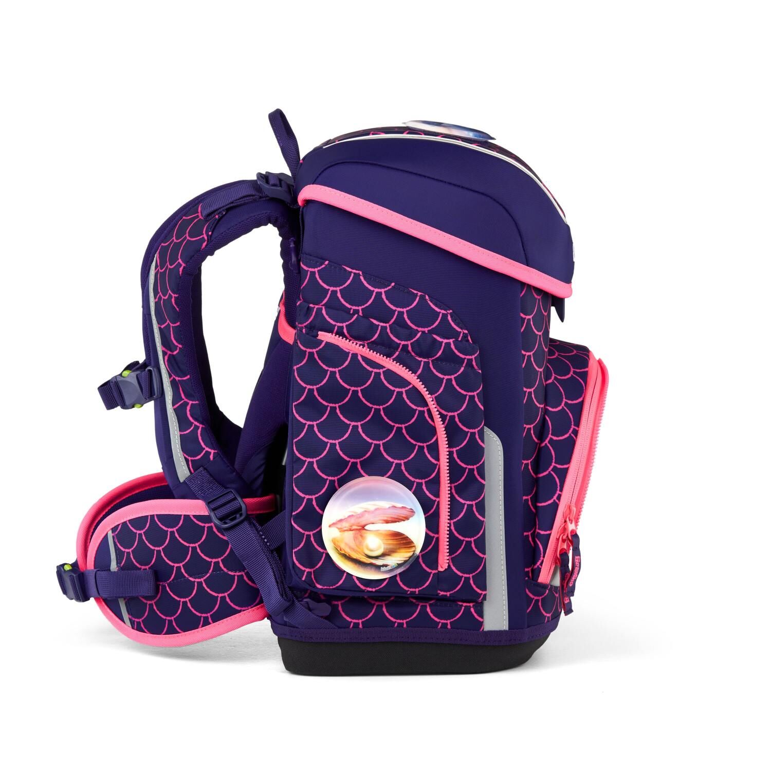 ergobag cubo Schulranzen-Set PerlentauchBär