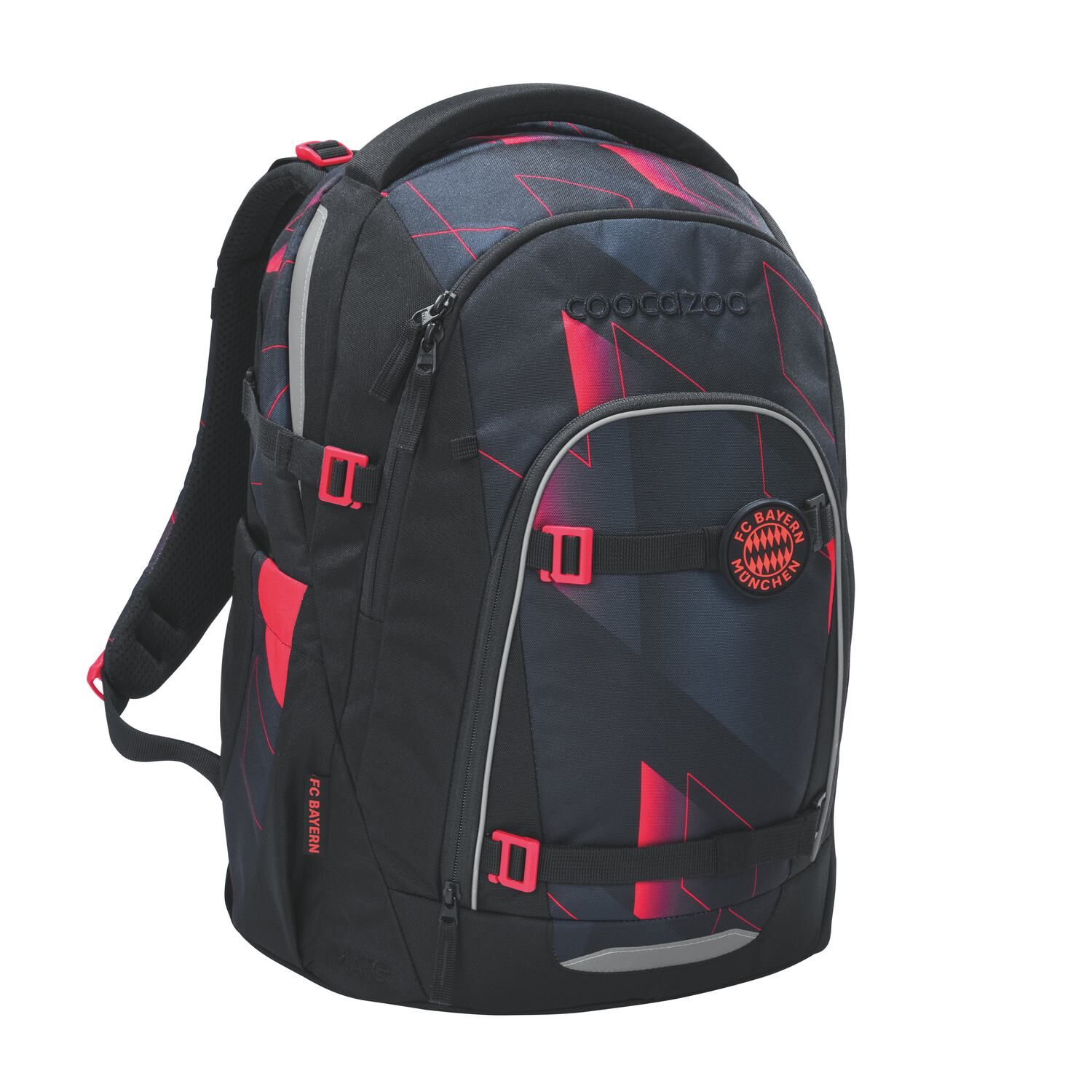 coocazoo Schulrucksack-Set MATE FC Bayern, Stern des Südens, 2-tlg.